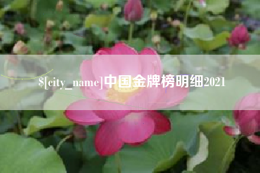 福州中国金牌榜明细2021