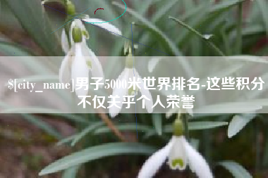福州男子5000米世界排名-这些积分不仅关乎个人荣誉