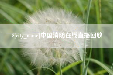 福州中国消防在线直播回放