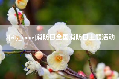 福州消防日全国消防日主题活动