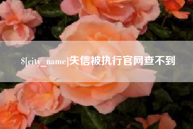 福州失信被执行官网查不到