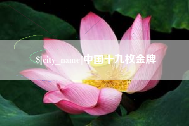 福州中国十九枚金牌
