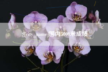 福州国内5000米成绩