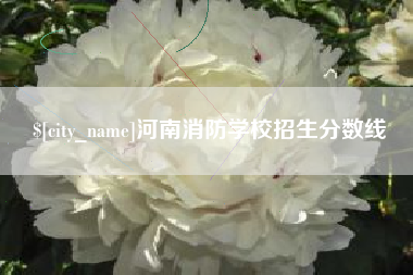 福州河南消防学校招生分数线
