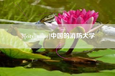 福州中国的消防大学