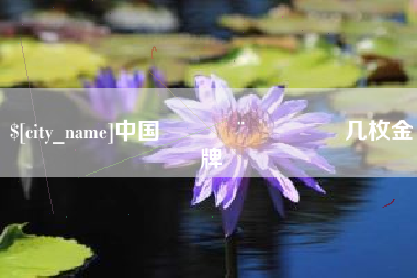 福州中国🇨🇳几枚金牌