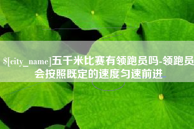 福州五千米比赛有领跑员吗-领跑员会按照既定的速度匀速前进