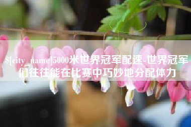福州5000米世界冠军配速-世界冠军们往往能在比赛中巧妙地分配体力