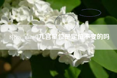 福州九宫星位是定位不变的吗