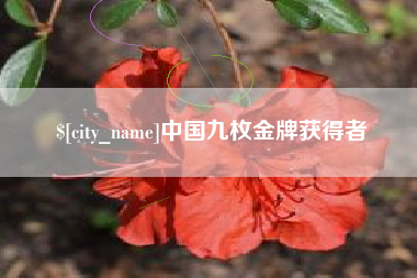 福州中国九枚金牌获得者