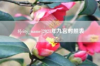 福州2021年九宫对照表