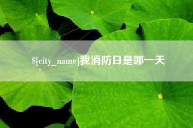 福州我消防日是哪一天