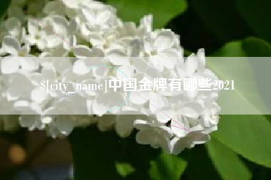 福州中国金牌有哪些2021