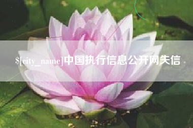 福州中国执行信息公开网失信