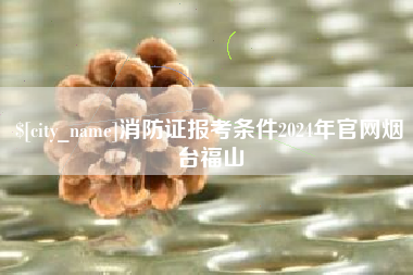 福州消防证报考条件2024年官网烟台福山